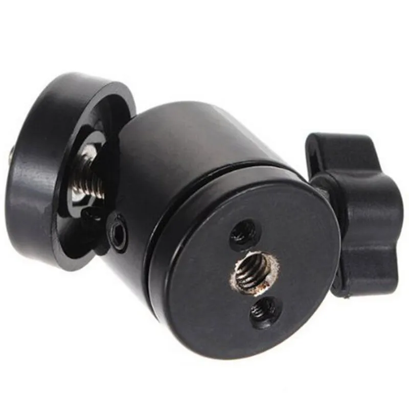 360 Swivel Ball Head 1/4" Screw Mount For Dslr Camera Tripod Ballhead