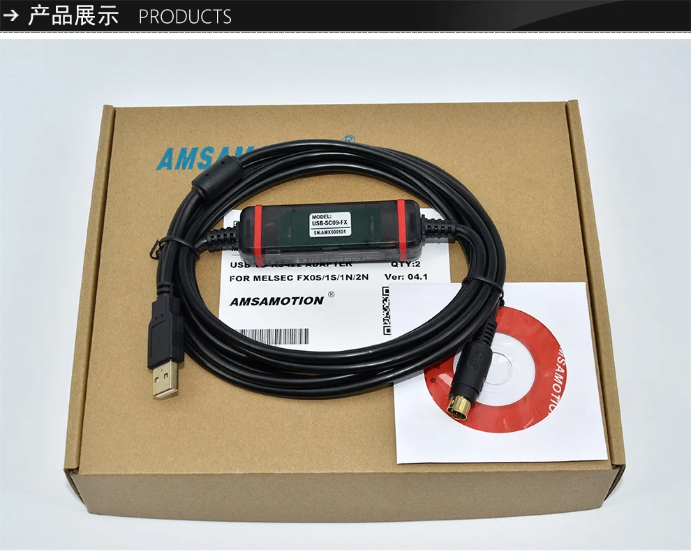USB-SC09-FX для Mitsubishi PLC Кабель для программирования FX0N FX1N FX2N FX0S FX1S FX3U FX3G серии Связь кабель