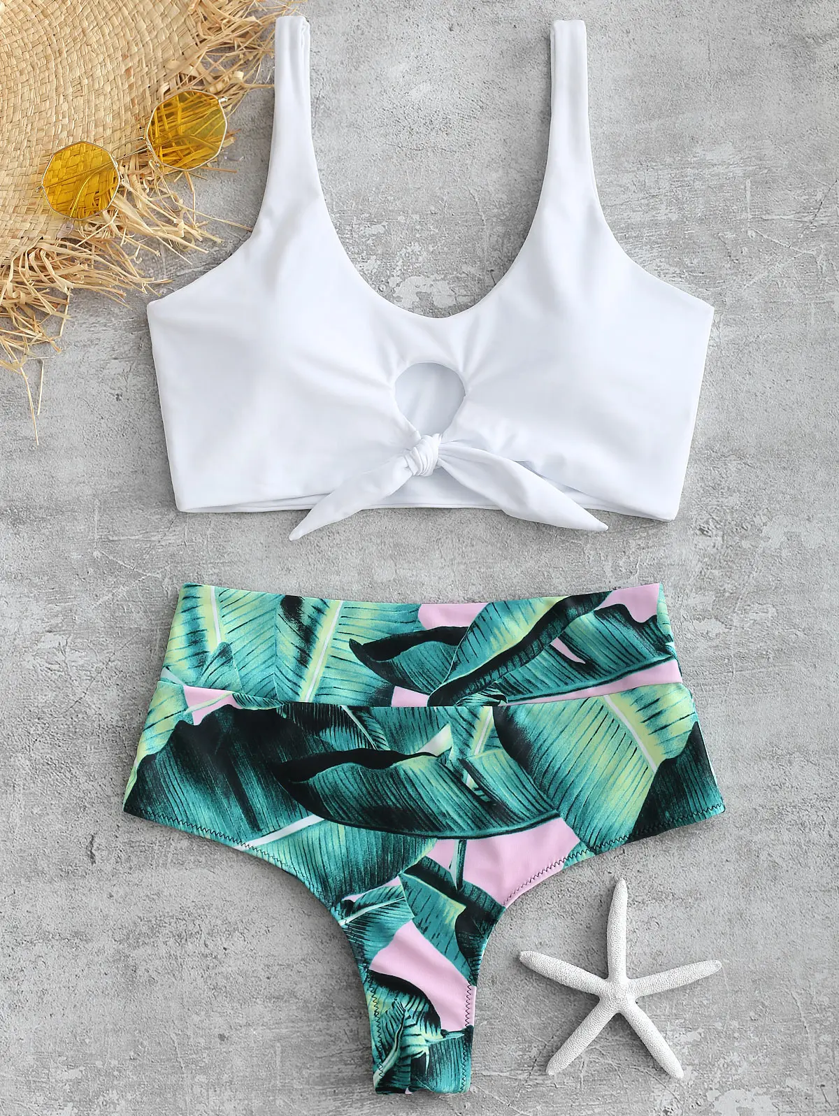 scrunch front bikini