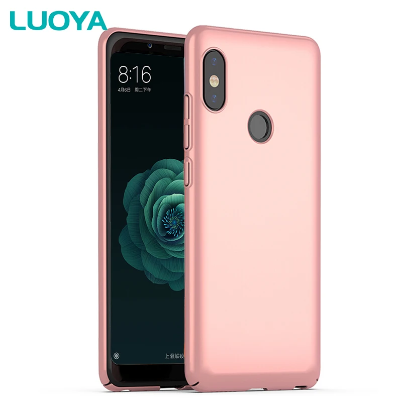 Phone Bag Cover for Xiaomi Mi A2 6X Case Luxury Ultra thin Silm Hard PC