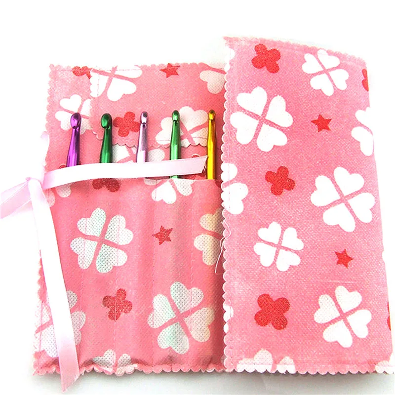 14 Slots Crochet font b Bag b font Craft font b Case b font Organizer Storage