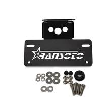 Мотоцикл крыло комплект рамки держатель номерного знака пластина сменный Кронштейн подходит для Kawasaki Z125- аксессуары