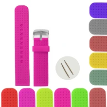 22 мм Глубокий Пурпурный цвет Силиконовая форма-украшение для торта Девушки Хороший выбор для ремешка часов WB1053E22JB