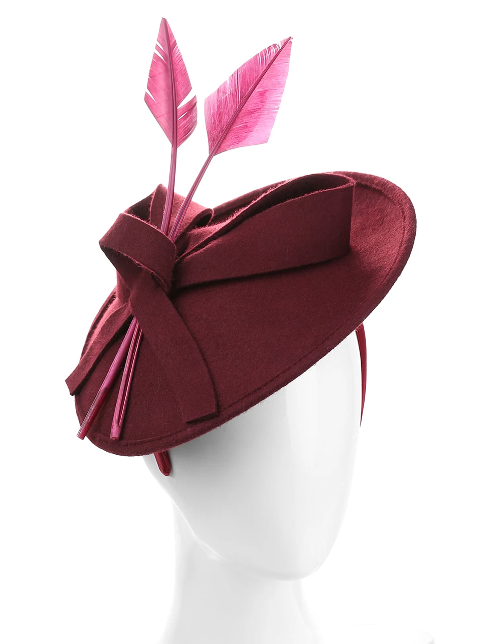 Sedancasesa Свадебные чародейные Коктейльные шляпы для женщин, французская официальная шерстяная шляпа для девушек, вечерние головные уборы для девушек, аксессуары для волос