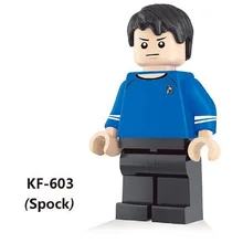 Única Venda Star Trek Spock Eoward Tayburn Super Heroes Tijolos Definir Modelo Building Blocks Brinquedos Melhor Educação para as crianças KF603