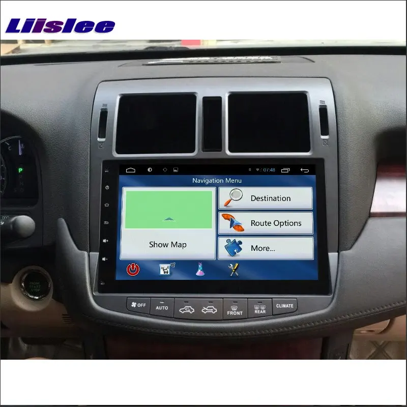 Liislee автомобильный Android gps навигационная система для Toyota Crown Majesta/Crown S200 2010~ Радио стерео Мультимедиа без DVD плеера