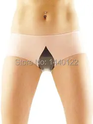 Женщины Сексуальные розовые латексные трусы для женщин 100% натуральный каучук сексуальное женское белье плюс размер горячая продажа
