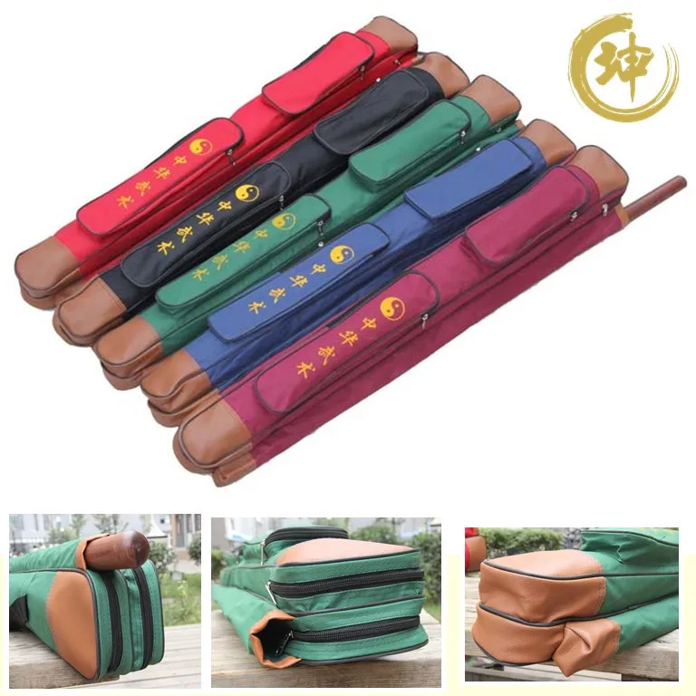 [chinese Kun]double Layers Tai Chi Multifunctional Sword Bag , Lengthen