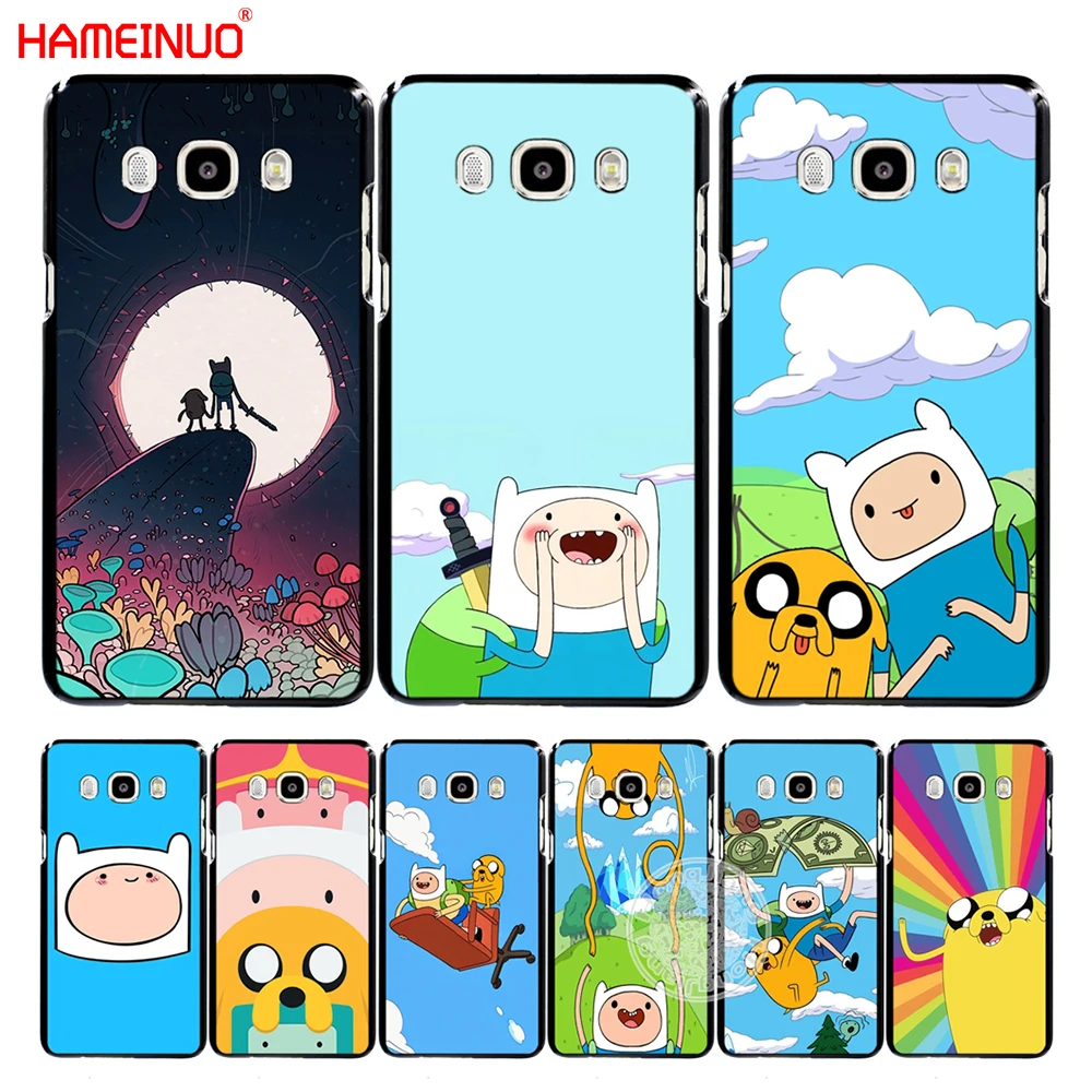 HAMEINUO Adventure Time with Jake and Finn bmo cover phone case for Samsung Galaxy J1 J2 J3 J5