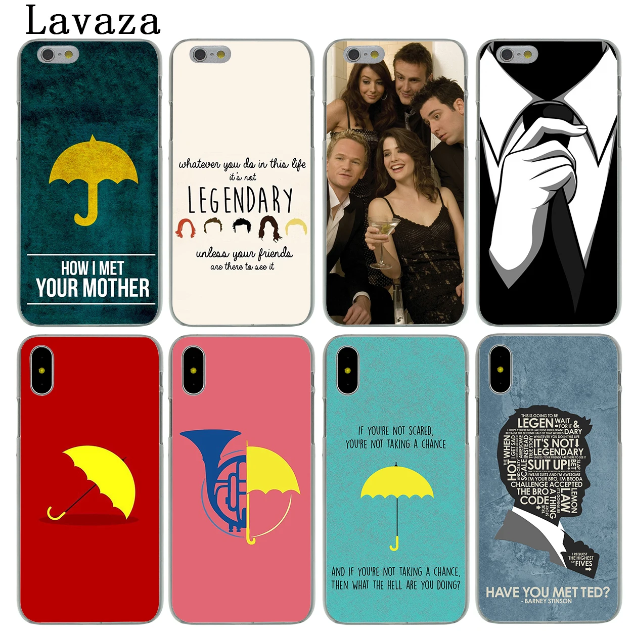 

Lavaza How I Met Your Mother Hard Phone Case for Apple iPhone X XS Max XR 6 6S 7 8 Plus 5 5S SE 5C 4S 10 Cover Cases 7Plus 8Plus