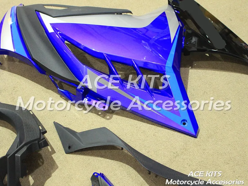 Новый мотоциклетный обтекатель abs для Kawasaki Ninja300 2013 2017 впрыска кузова