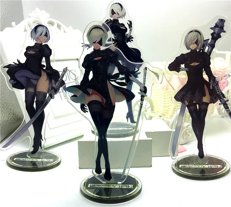 

NieR: Automata Doll 2B 9S YoRHa Type B S Acrylic Stand Collection Model Toys NieR Game Character Action Figure