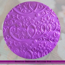 Антипригарным рисунком скалки