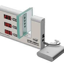 Оконная пленка передачи измеритель влажности Измеритель затенённости окна для пленка стекло с Видимый пропускания света ИК УФ Защита LS180