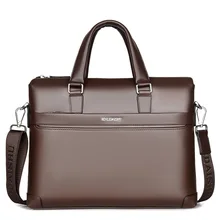 Высокое качество мужской кожаный портфель s Мужская большая сумка через плечо portable Мужская t портфель портативная винтажная деловая Мужская офисная сумка