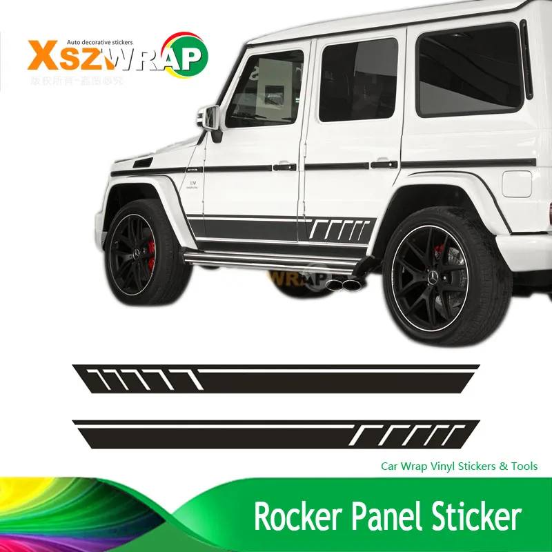 Us 28 59 Auto Styling Fur Mercedes Benz Benz G Klasse W463 G63 G65 Tur Aufkleber Set Schweller Auto Aufkleber In Innenformteile Aus Kraftfahrzeuge