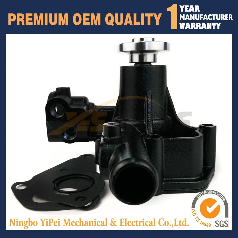 129001-42004 New Water Pump for for Yanmar 4d84-2 4TNV84 4TNV88 Excavators  Skid Steer Loader 129100-42004