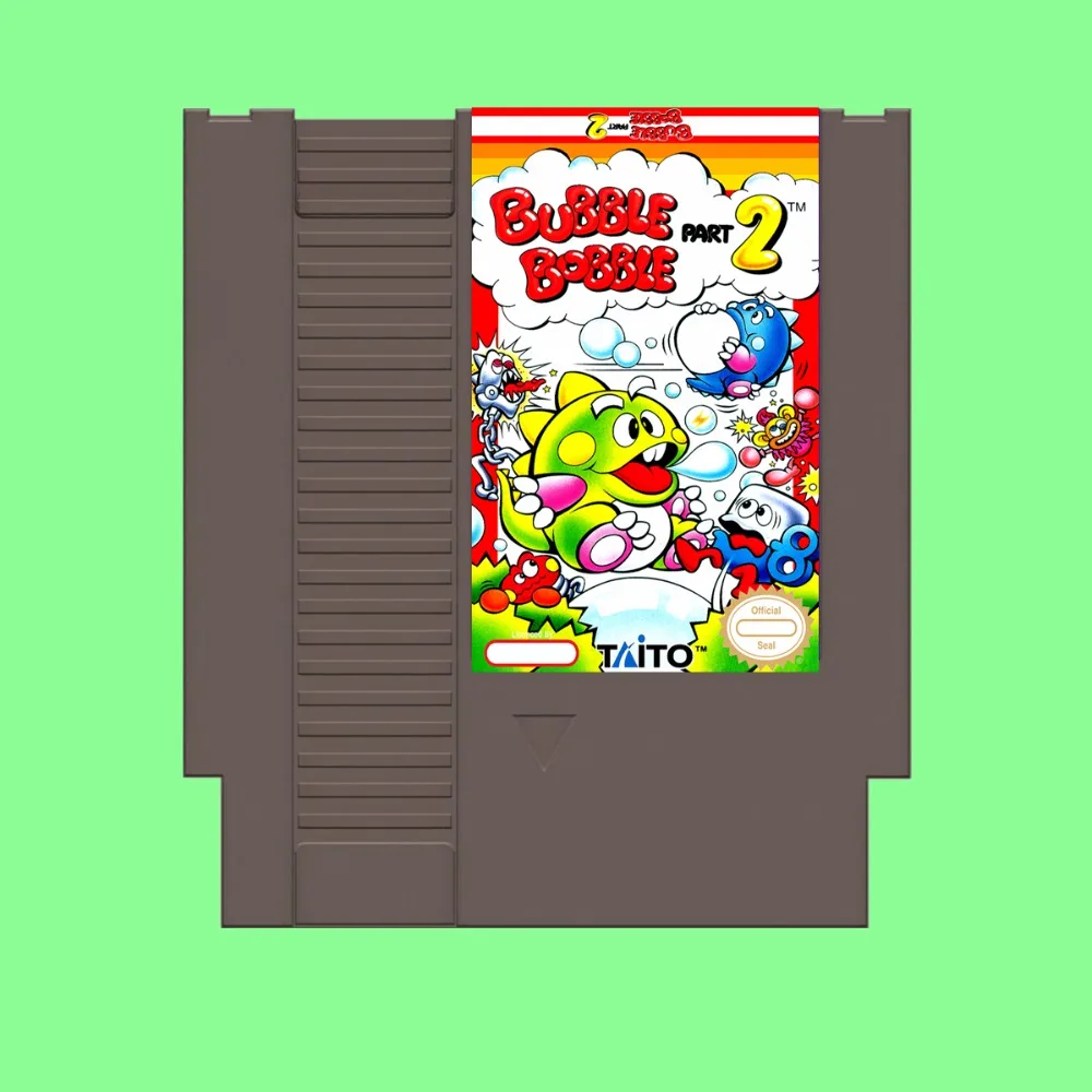 Best продажи Bubble Bobble 2 карточная игра для 72 контактный 8 бит игрок |
