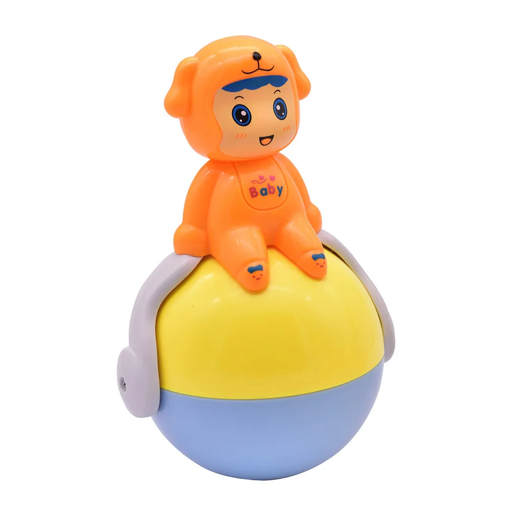 HIINST дети морские водоросли с героями из мультфильма «Свинка Пеппа» из игрушка-неваляшка младенческой Индукционная звуковая и световая и сушить в стиральной машине 19APR26 P35 - Цвет: D