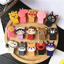 Cartoon Cable Protector Data Line Cord Protector Protective Case Cable Winder Cover For iPhone USB Charging Cable For iPhone 8 cartoon cable protector data line cord protector protective case cable winder cover for iphone huawei samsung usb charging cable