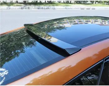 

PAINT ABS CAR REAR WING TRUNK LIP ROOF TOP SPOILER FOR 16 17 18 Honda Civic 2016 2017 2018 BY EMS