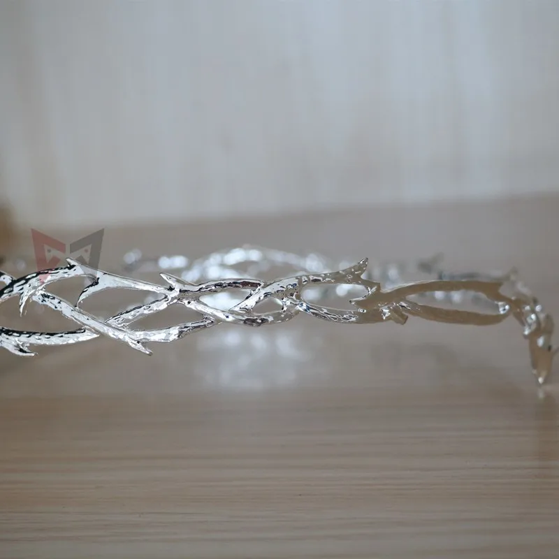 Новый Косплей Реквизит фильм эльфийский король Thranduil Корона Circlet эльф свадебный