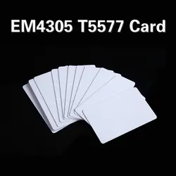 T5577/EM4305 125 кГц записываемые брелки RFID NFC маркер этикетки Близость ID контроль доступа брелок карта Поддержка чтения и записи копия