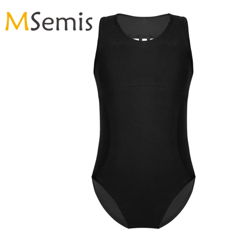 

Kids Girls Ballet Leotard Gymnastics Swimsuit for Dancing Sleeveless Strappy Back Ballet Dance Gymnastics Leotard Girls Jumpsuit