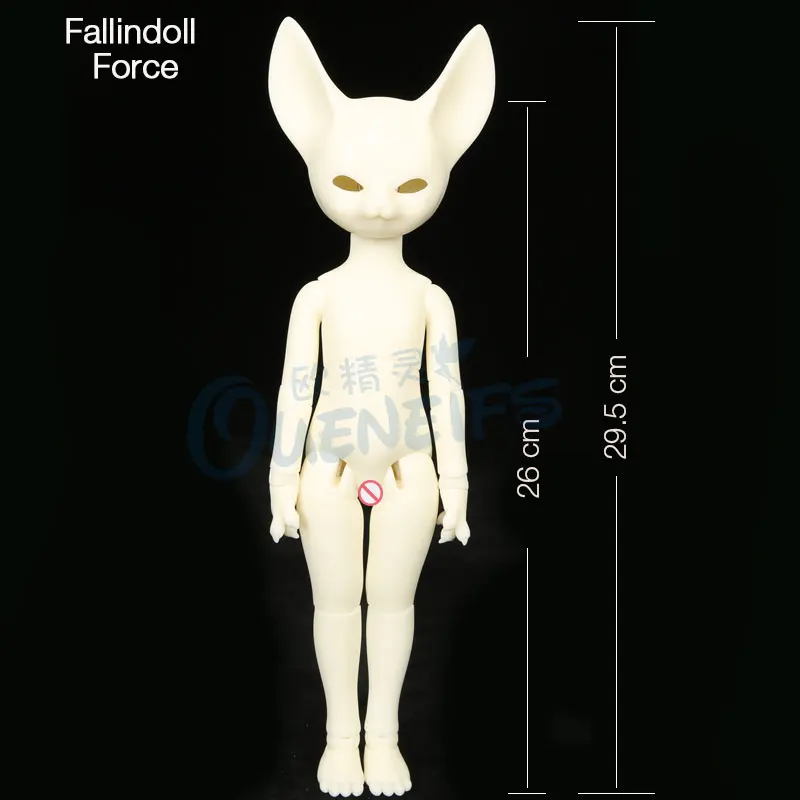 Новое поступление FallinDoll Force BJD SD 1/6 модель тела из смолы Детская кукла высокое качество мини-игрушка-животные Модный магазин Luodoll