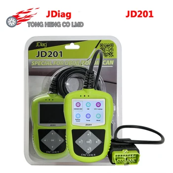 

Original JDiag JD201 Code Reader JD-201 Creader With Color Screen for OBDII/EOBD/CAN Auto Diagnostic OBD2 Scan Tool