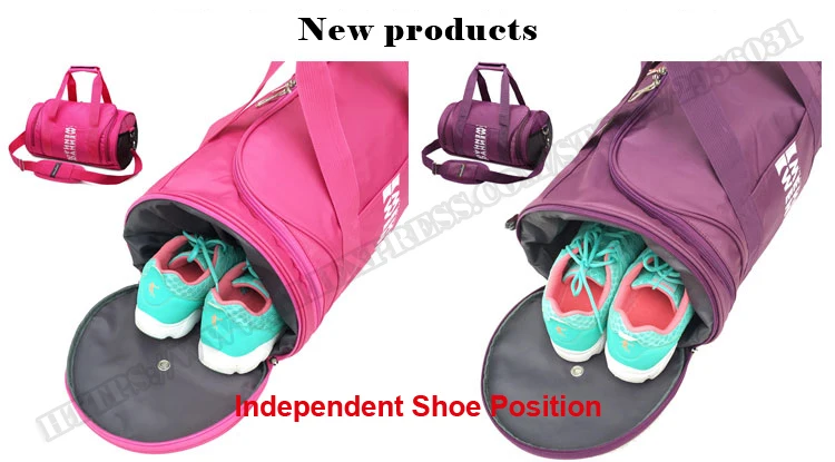 Gym Bag, Duffel Bag, Sports Gym Bag for Women and Men with Shoe Compartment