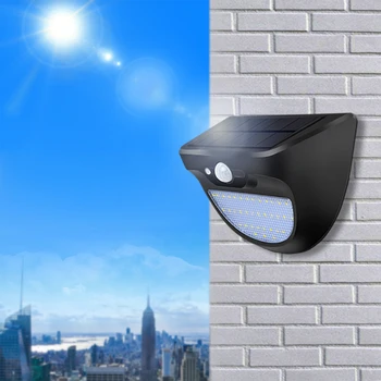 

Solar Charge Lamp with Motion Sensor Night Light Solar Garden Light Waterproof for Outdoor Path Fence Yard Security Lighting