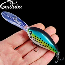 1 шт. воблер рыболовная приманка большой воблер гольян бас Троллинг щука приманки "Карп" 6 цветов 18 г-0,63 унций/11 см-4,3" искусственная приманка