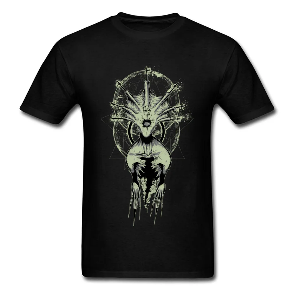 Facehugger T Shirts Men T shirt Horror Alien Print Tshirts Vintage