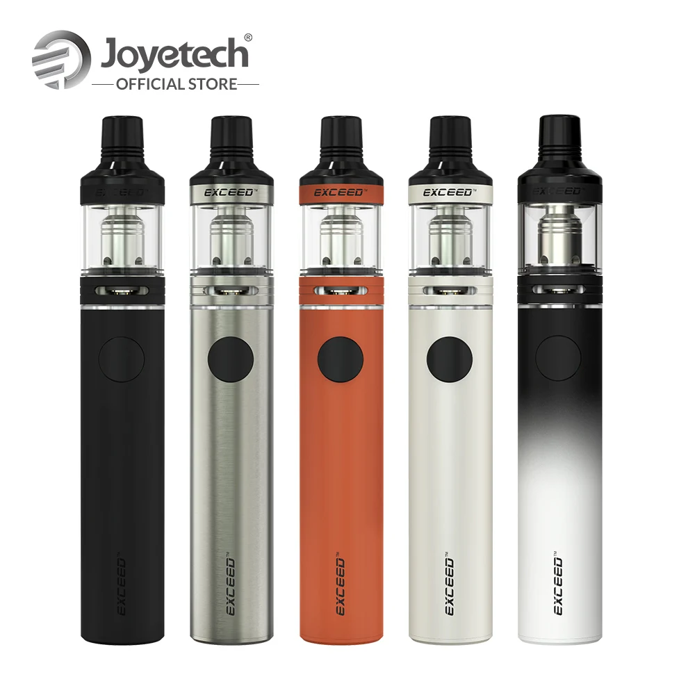 France Warehouse Original Joyetech Exceed D19 Kit With 1500mAh Built-in Battery 2ml Exceed D19 Atomizer EX Head Vape Pen E-Cig