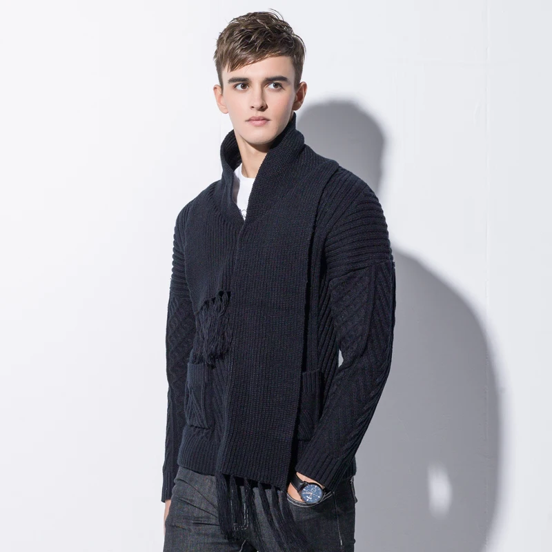 Mens Sweaters Male Winter Cardigan Men Knitwear Sweater