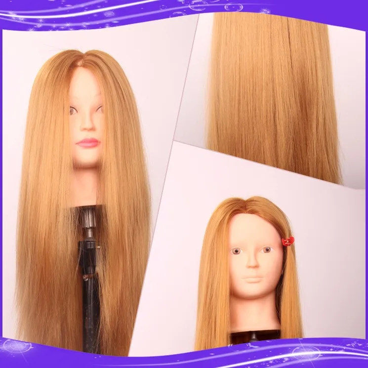 Hairdresser training sexy women mannequin heads with hair for sale hair practice head hair styling mannequins styling head doll2