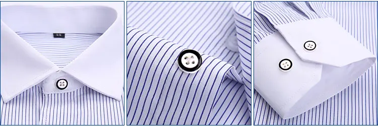 Лидер продаж с длинным рукавом регулярные хорошо подходят non-iron легко средства ухода за мотоциклом однотонная твил полосатый для бизнесмена, Официальный рабо