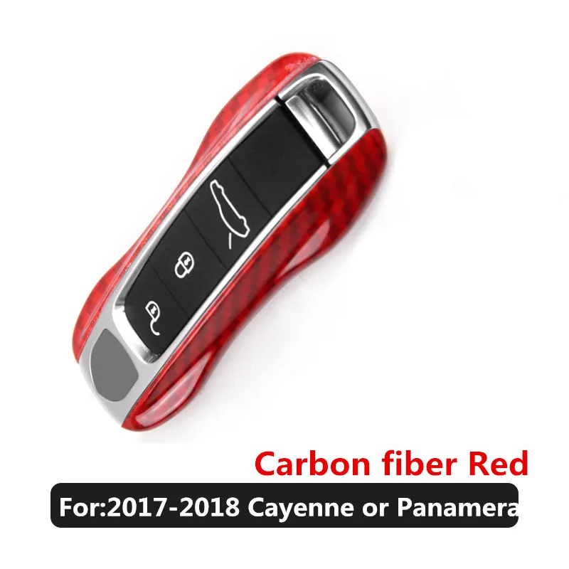 

2pc Car Remote Key Case Key Covers For Porsche/Panamera Cayenne 2017-2018 NEW pair of Remote Key Cover (left and right)