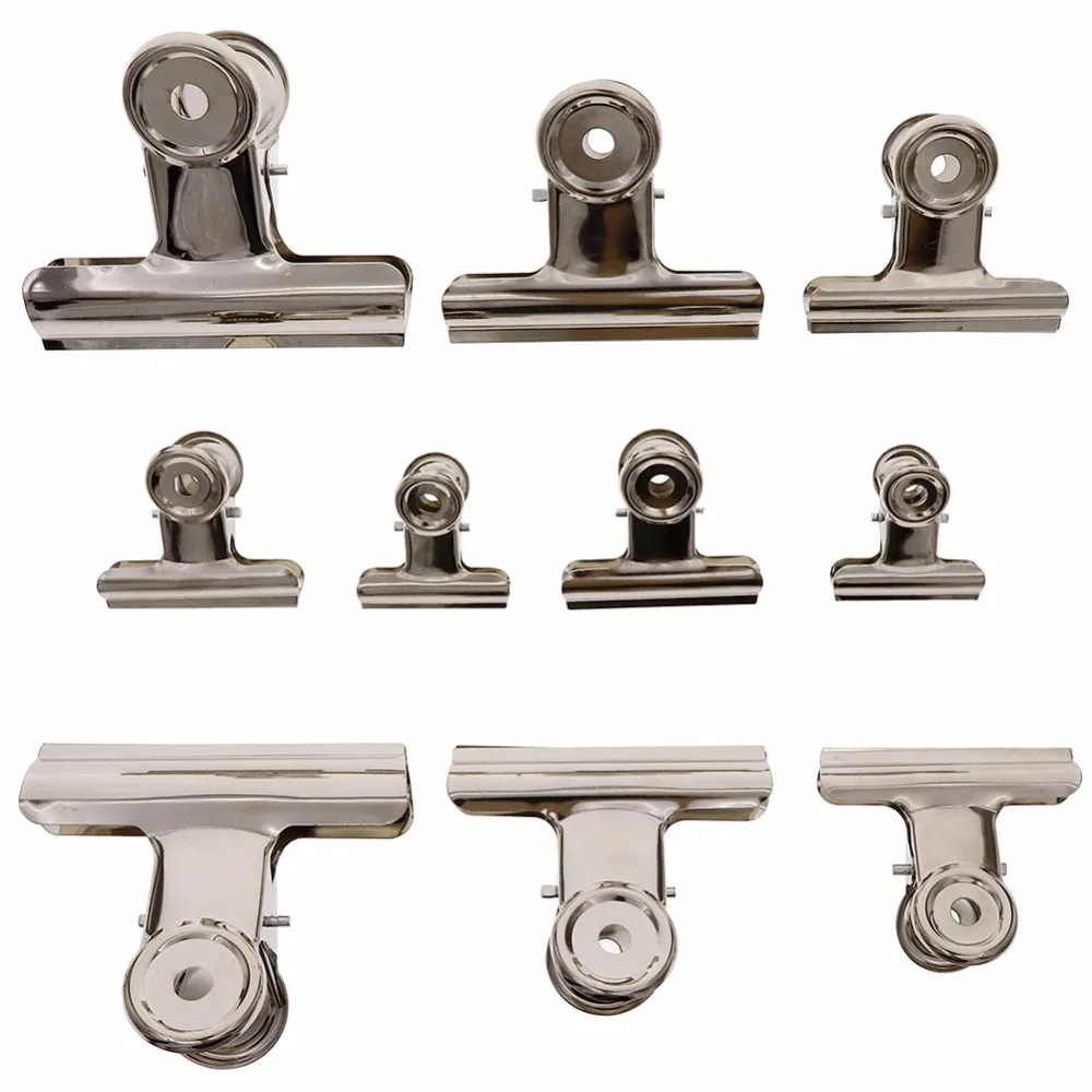 5pcs Stainless Steel Chip Bag Clips For Air Tight Seal Grip Food