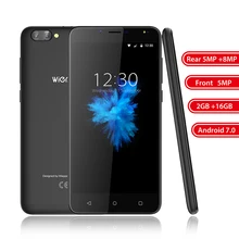 S6 5.5 pouce 4G Mobile Téléphone Double Arrière Caméra Android 7.0 MT6737 Quad Core 2 GB RAM 16 GB ROM Smartphone D’empreintes Digitales téléphone portable