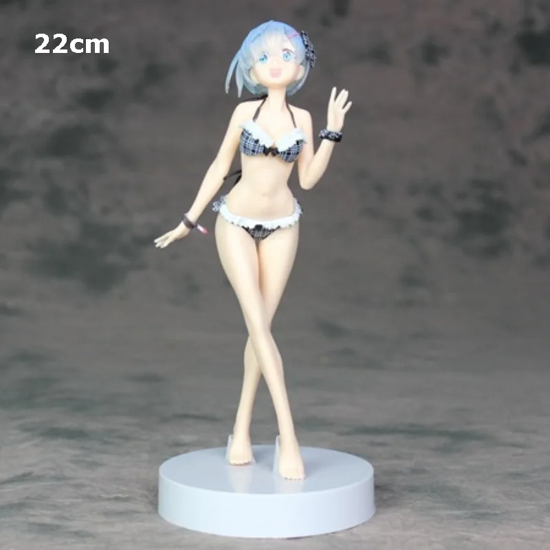 Фигурки аниме Re Zero Re: жизнь в другом мире сексуальные фигурки Rem купальник