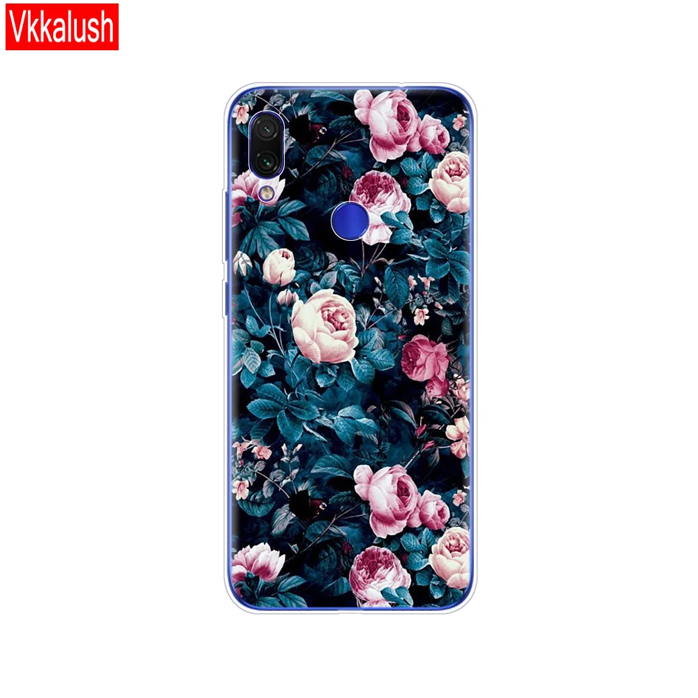 Чехол для Xiaomi Redmi Note 7, силиконовый мягкий ТПУ с рисунком, чехол для Xiaomi Redmi Note 7, 6,3 дюймов, Fundas Coque Redmi Note7, чехлы - Цвет: 80098