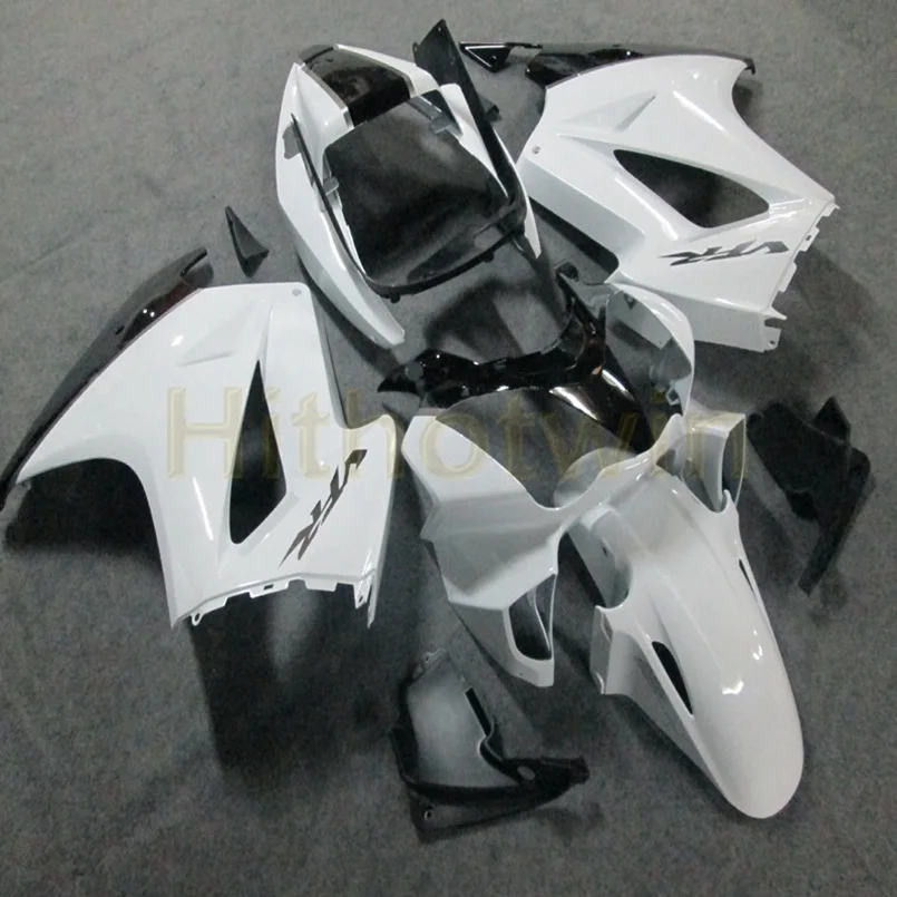 Пользовательские мотоцикла обтекатель корпуса для HONDA 2002 2003 2004 2005 2006 2007 2008 2012 ABS Пластик Обтекатель+ болты+ цвета: белый, красный, синий - Цвет: F