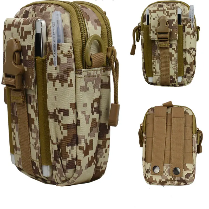 G Мужская тактическая Сумка Molle, поясная сумка, маленький карман, военная поясная сумка, сумка для бега, дорожные сумки для кемпинга#4OT03# N - Цвет: G