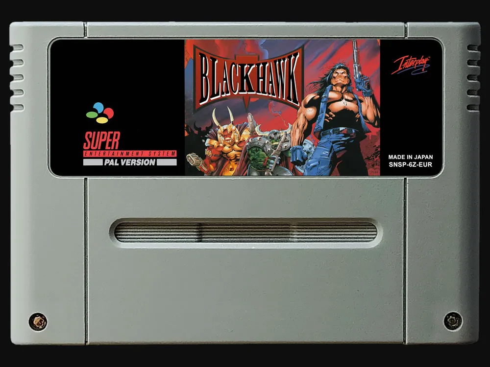 16 бит игры* Blackhawk(PAL Европейская версия