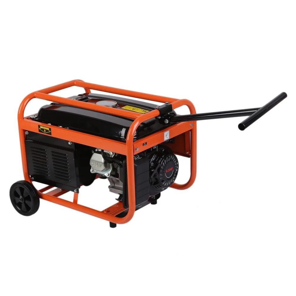 

(Ship From UK)QS3000 1.5L Heavy Duty Portable Low Noise 4-stroke OHV Petrol Generator Gasoline Engine With Wheels Industry Use