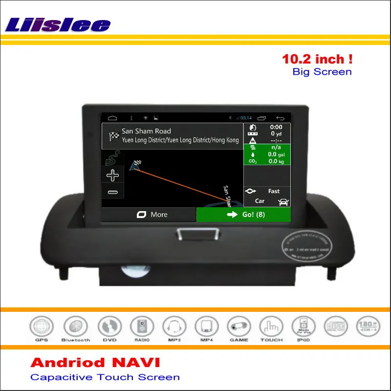 Best Liislee Car Android GPS NAV Navi Map Navigation System For Volvo V50 / S40 2004~2012 Radio Stereo Audio Multimedia No DVD Player 4