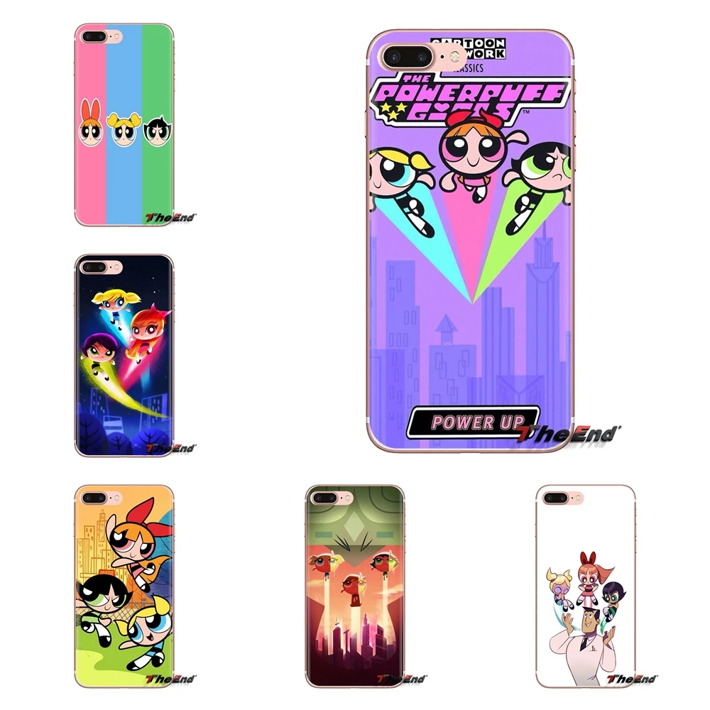 

For Xiaomi Redmi 4A S2 Note 3 3S 4 4X 5 Plus 6 7 6A Pro Pocophone F1 The Powerpuff Girls cartoon Star Silicone Phone Shell Cases