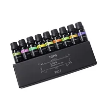 9 вкус 10 мл/коробка натуральный чистый растительный ароматерапия эфирное масло высокого качества масло для душа массажёр рельефный уход за телом красота